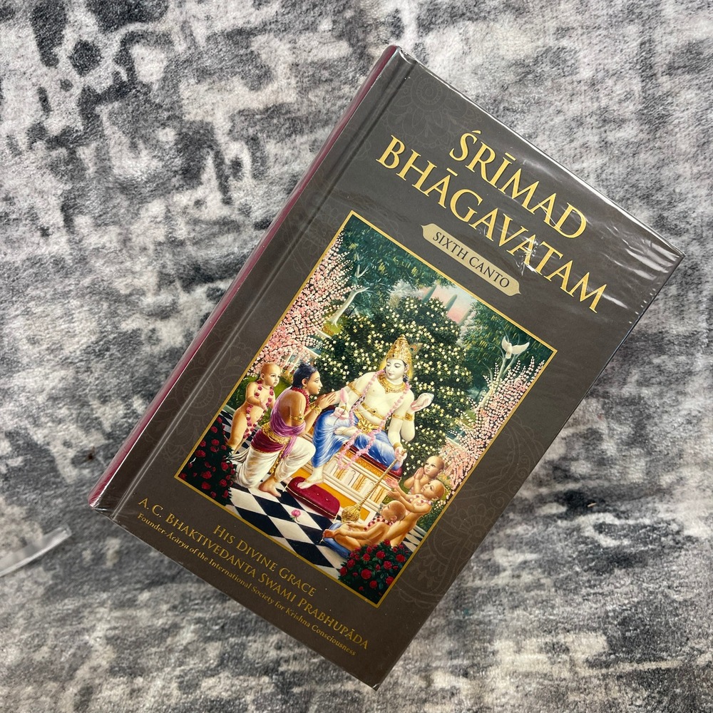 Srimad Bhagavatam Sixth Canto Hardcover NEW SEALED BBT Swami Prabhupada Book